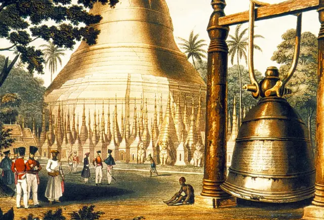 ပထမစစ်အတွင်း ရန်ကုန် ရွှေတိဂုံကုန်းတော်ကို ဗြိတိသျှတပ်တွေ သိမ်းပိုက်