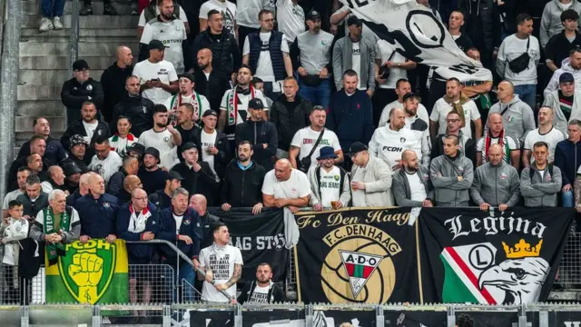 navijači Legije iz Varšave