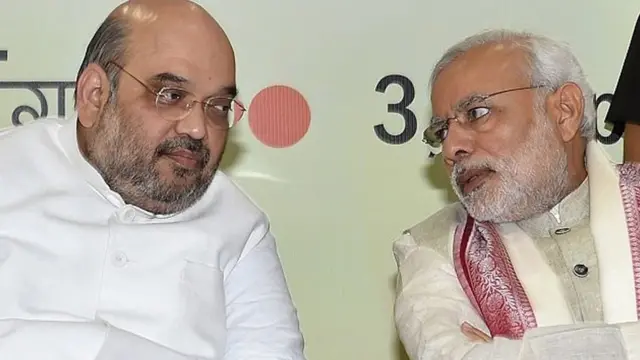 अमित शाह- नरेंद्र मोदी