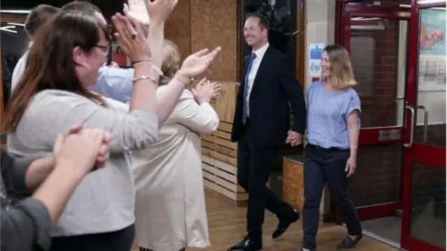 Jam'iyyar adawa ce ta Liberal Democrat ce ta yi nasara a zaben cike gurbin