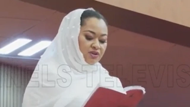 Sanata Natasha ta gabatar da ƙorafi a gaban Majalisar Dattawa.