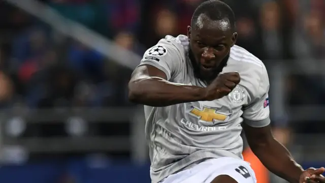 Manchester United's Romelu Lukaku