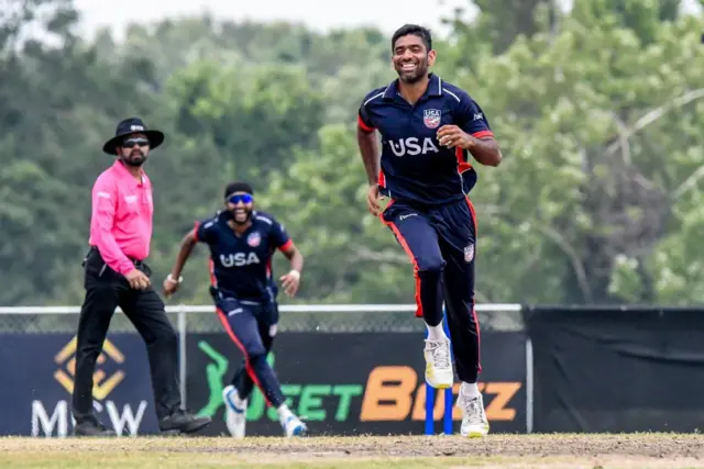 Saurabh Netravalkar/USA Cricket