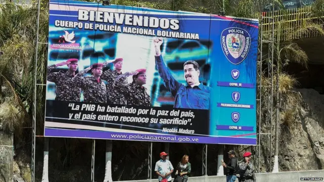 ਰਾਸ਼ਟਰਪਤੀ ਨਿਕੋਲਸ ਮਾਦੁਰੋ ਦਾ ਪੋਸਟਰ