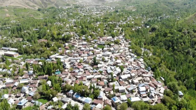 Шаҳрисабздаги тоғ қишлоқларидан бири...