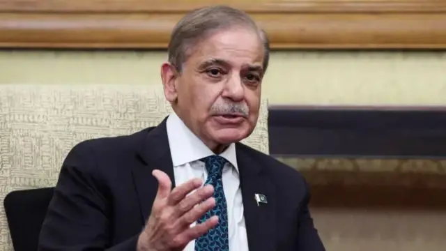 Minisitiri w'Intebe wa Pakisitan Shahbaz Sharif