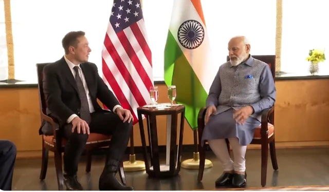 मस्क और मोदी