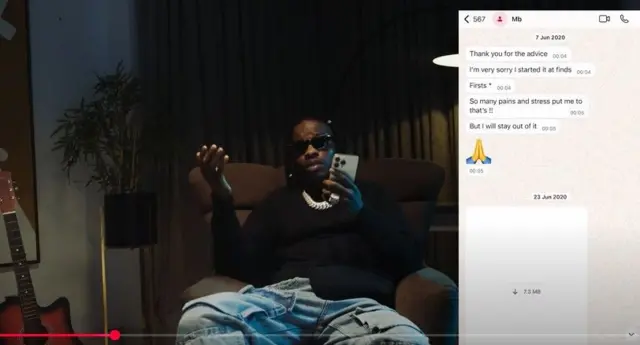 Naira Marley ninu fidio to fi sita.