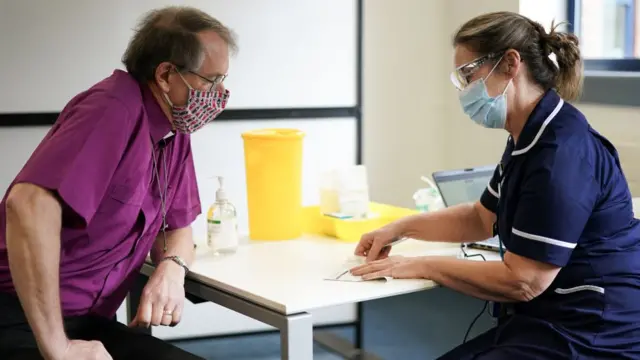 Consulta médica en Reino Unido.