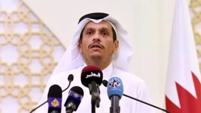 क़तर के विदेश मंत्री शेख मोहम्मद बिन अब्दुलरहमान