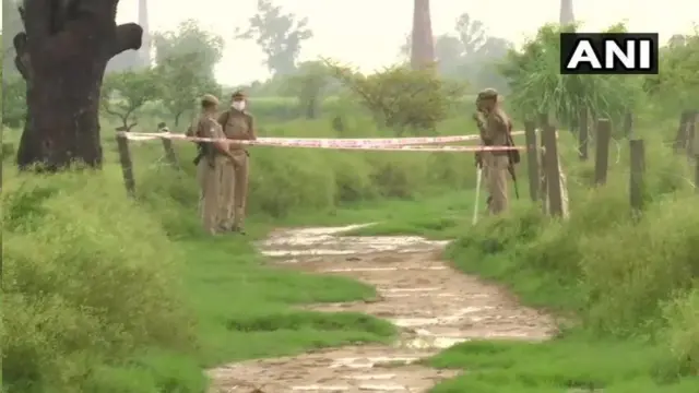 એન્કાઉન્ટર સ્થળની તસવીર