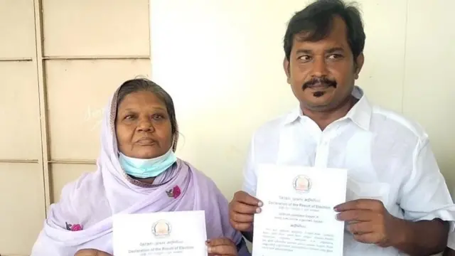 தாய் பாத்திமாகனி, மகன் ஜாகிர் உசேன்