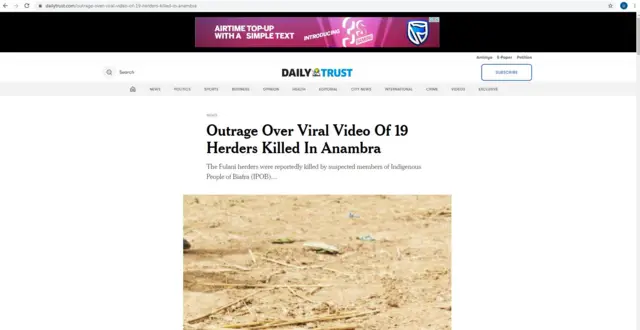 Akụkọ Daily Trust