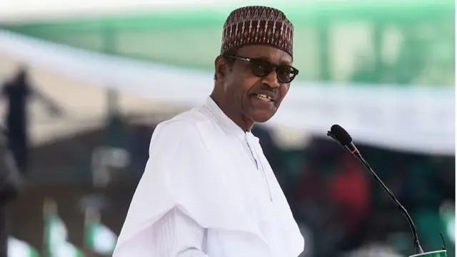 Shugaba Muhammadu Buhari na Najeriya