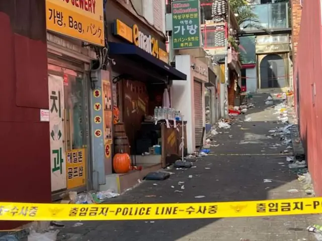 ਸਿਓਲ ਹੈਲੋਵੀਨ ਵਿੱਚ ਭਗਦੜ