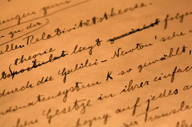 Un detalle de la Teoría de la Relatividad General de Albert Einstein