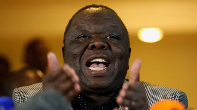 Morgan Tsvangirai yigeze kuba umushikiranganji wa mbere, arongoye umugambwe utavuga rumwe n'ubutegetsi