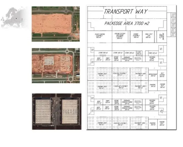Так виглядає російський завод з виробництва "Шахедів" за даними The Washington Post