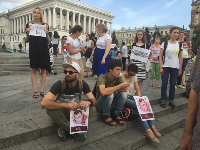 Акція по Сенцову