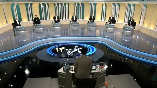 د ایران د ولسمشرۍ ټاکنو د نوماندانو مناظره.