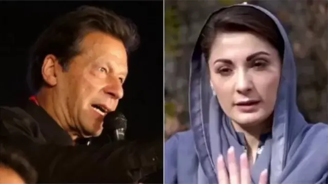 مریم نواز، عمران خان