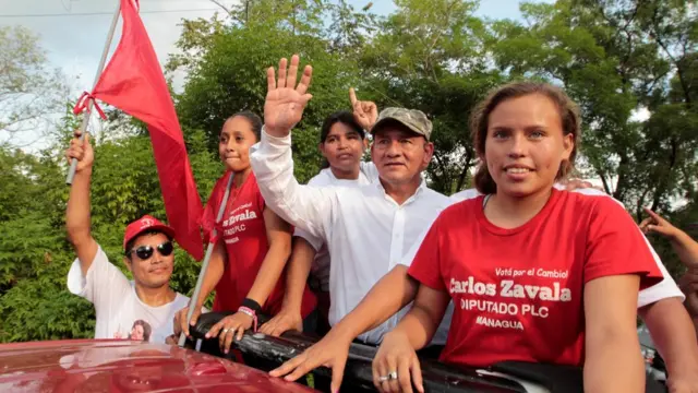Maximino Rodríguez en campaña