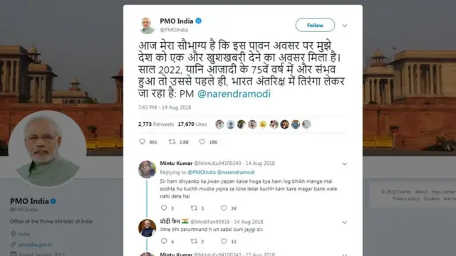 प्रधानमंत्री मोदी