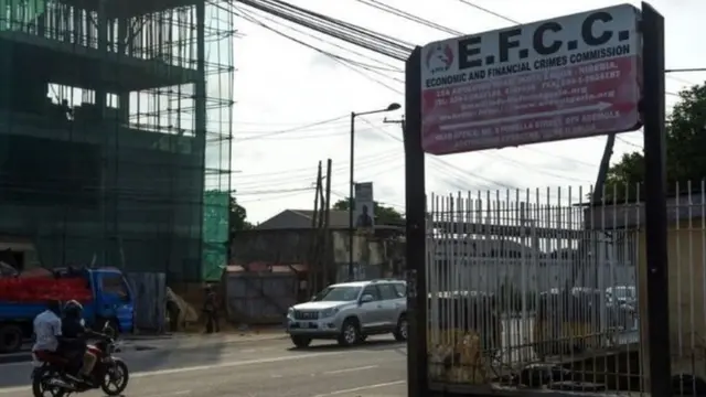 EFCC sign board
