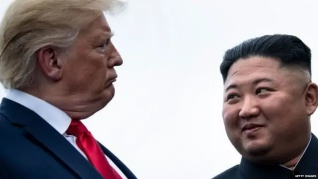 ट्रंप किम