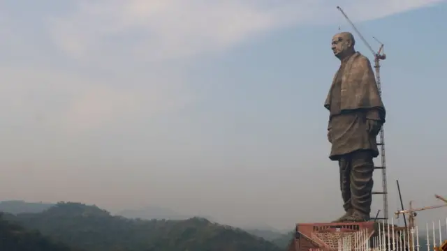 સ્ટેચ્યૂ ઑફ યુનિટીની તસવીર