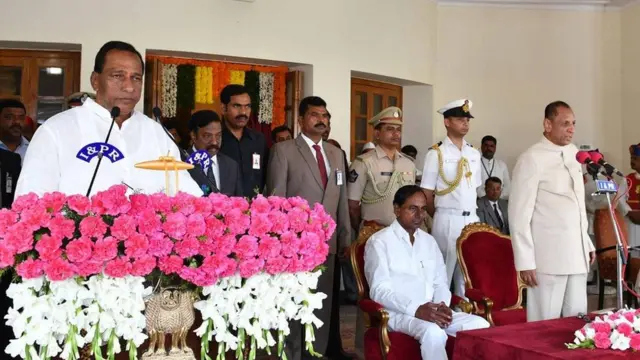 మల్లారెడ్డి ప్రమాణ స్వీకారం