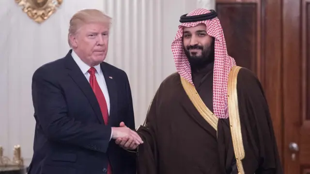 Mohammed bin Salman, trump