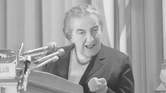 ઇઝરાયલનાં ભૂતપૂર્વ વડાં પ્રધાન ગોલ્ડા મેયર