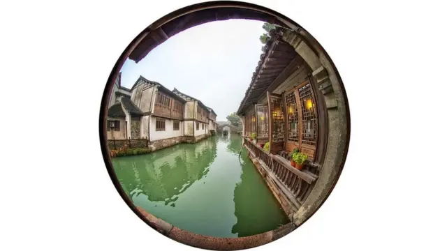 图辑，中国，摄影，艺术，鱼眼，上海，文化，乌镇