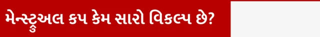  મેન્સ્ટ્રુઅલ કપ કેમ સારો વિકલ્પ છે?