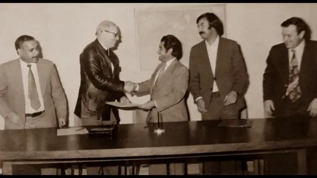 د ۱۳۵۹ کال په لومړیو کې، د افغان فلم او شوروي "سوپ ایکسپورت فلم" پلاوي ترمنځ د تړون لاسلیک