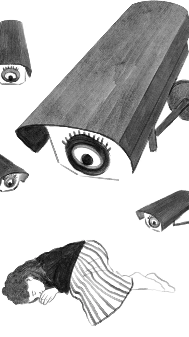 یکی از تصاویر کتاب احضار دوال‌پای رسوایی با بوی پای‌سیب، نوشته سپیده قلیان