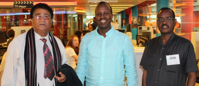 Wuxuu BBC kala qayb qaatay barnaamijyo gaar ah