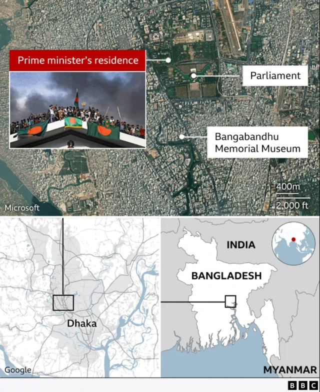 Présentation graphique de la résidence de C. Hasina