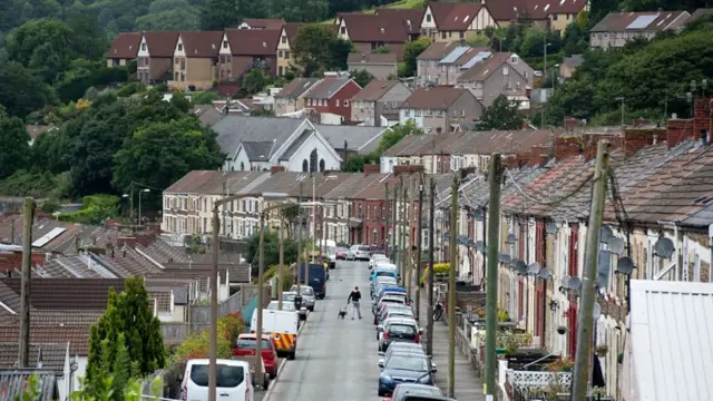 በዌልስ የምትገኝ ትንሽ ከተማ