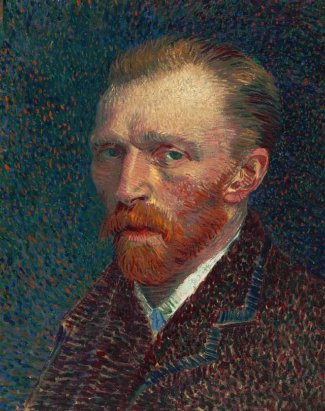 Van Gogh a peint au moins 35 autoportraits. Celui-ci date de 1887.
