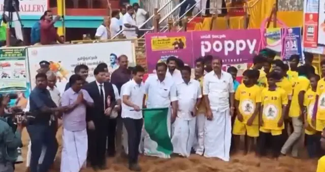 பாலமேட்டில் உதயநிதி ஸ்டாலின்