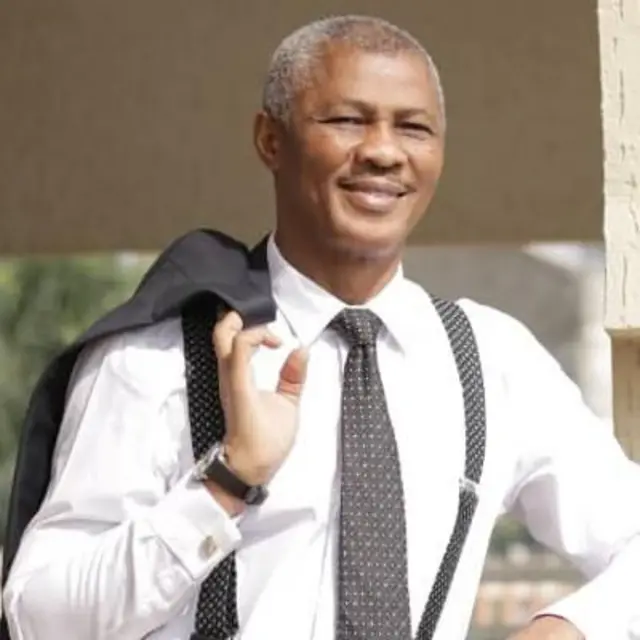 Nathaniel Olympio, porte-parole du front "Touche Pas A Ma Constitution"