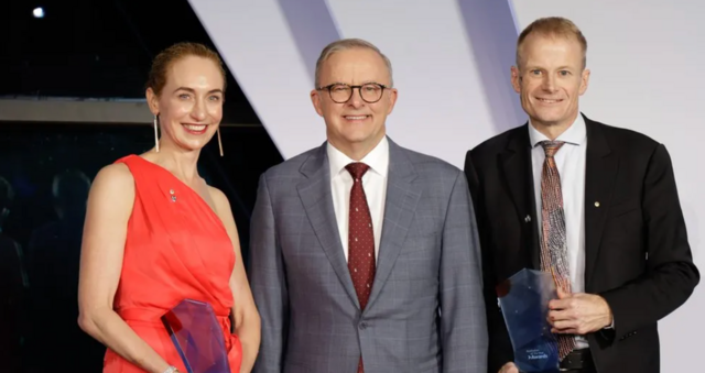 Georgina Long ve Richard Scolyer'e Yılın Avustralyalıları ödülü verildi