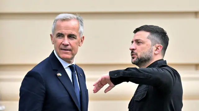 Марк Карни и Владимир Зеленский