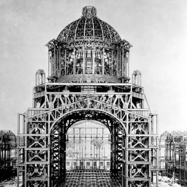 Cimientos del Monumento a la Revolución