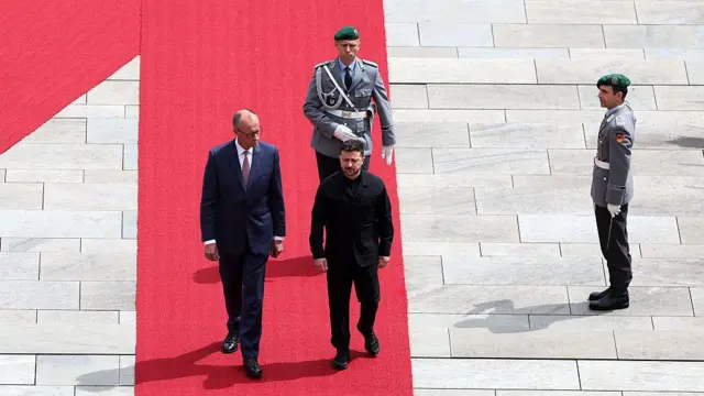 Мерц, Зеленський