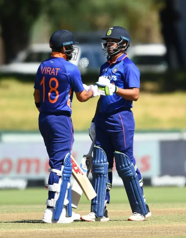 विराट कोहली शिखर धवन