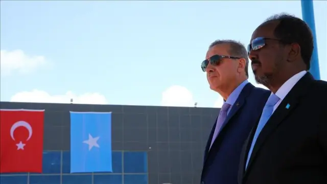 Erdogan iyo Hassan Sheekh