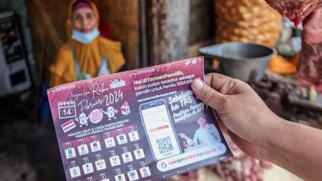 Sosialisasi oleh Komisi Pemilihan Umum (KPU) setempat tersebut untuk memberikan edukasi dan meningkatkan partisipasi masyarakat agar menggunakan hak pilih pada14 Februari 2024.